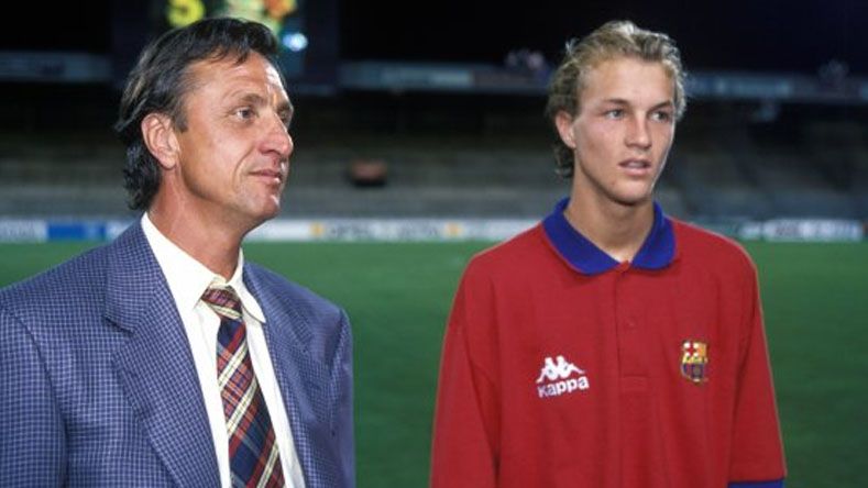 Ada yang menyebut Jordi Cruyff adalah ‘penerus’ gagal sang ayah, Jordan Cruyff. Akan tetapi, benarkah demikian? Copyright: © Getty Images